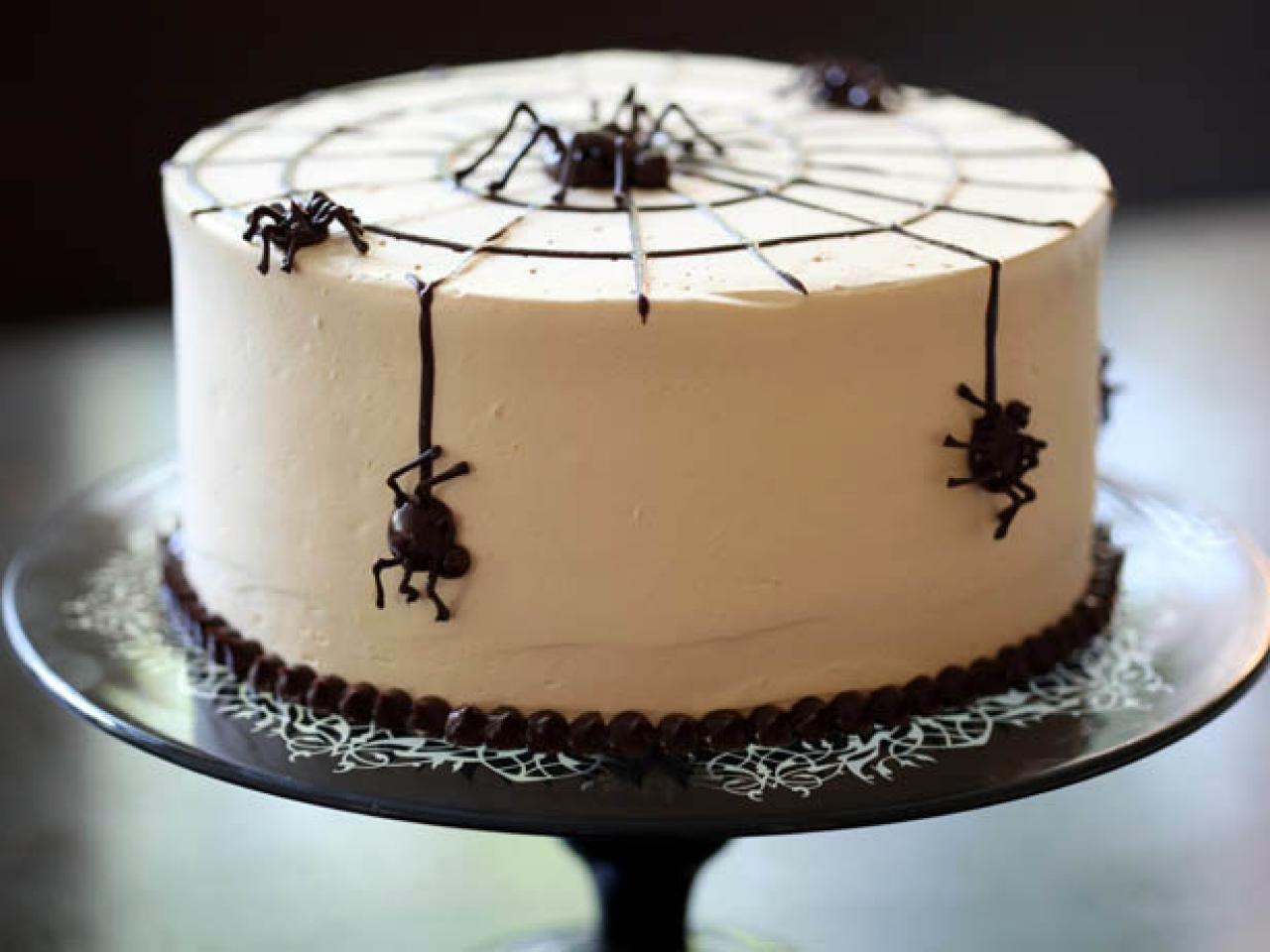 Spider Egg Cake For Halloween + Video