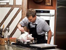 Cooking Channel: The Voltaggio Brothers Take On Thanksgiving (behind the scenes). Bryan and Michael Voltaggio.
