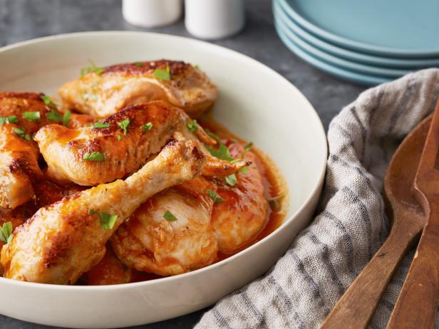 Chicken In Vinegar : Recipes : Cooking Channel Recipe | Laura Calder |  Cooking Channel