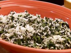 Cooking Channel serves up this Green Rice (Arroz Verde) recipe from Daisy Martinez plus many other recipes at CookingChannelTV.com