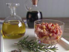 Cooking Channel serves up this Pancetta Balsamic Vinaigrette recipe from Giada De Laurentiis plus many other recipes at CookingChannelTV.com