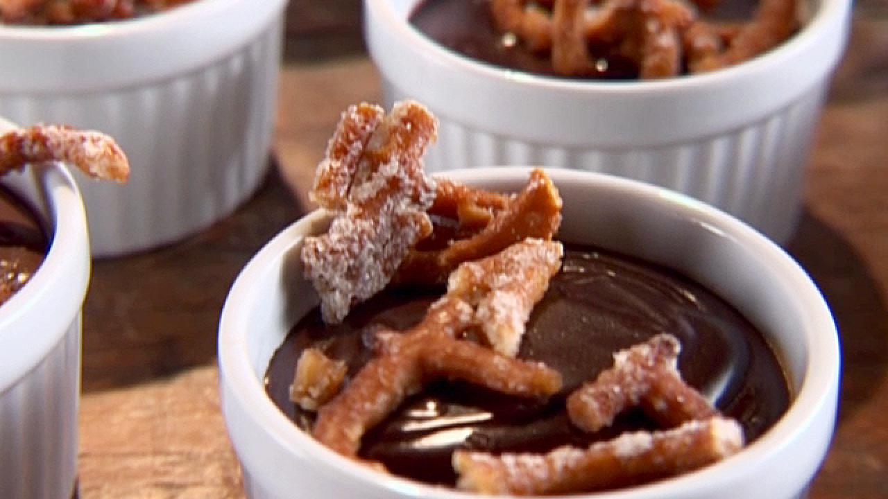 Chocolate Pudding and Pretzels