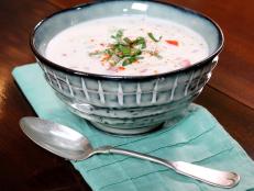 Cooking Channel serves up this Chilled Raita Soup recipe from Bal Arneson plus many other recipes at CookingChannelTV.com