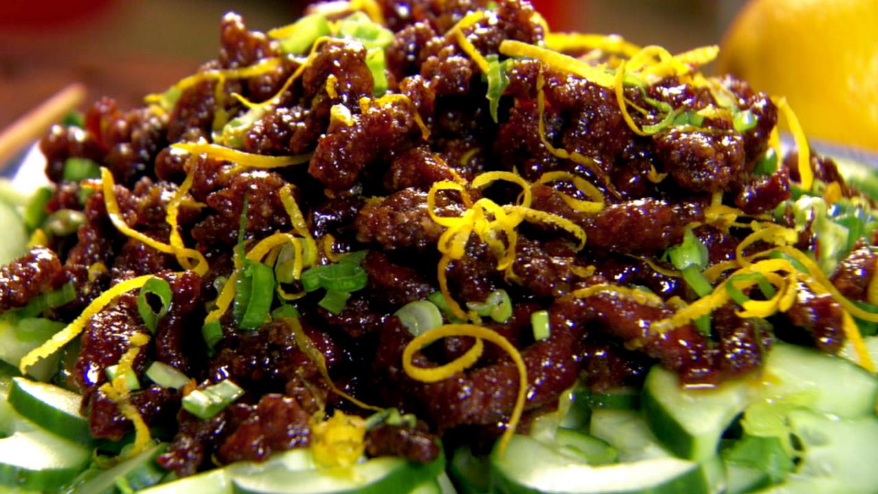 Ching's Crispy Yang-Yang Beef