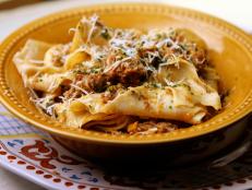 Cooking Channel serves up this Homemade Pappardelle recipe from Debi Mazar and Gabriele Corcos plus many other recipes at CookingChannelTV.com