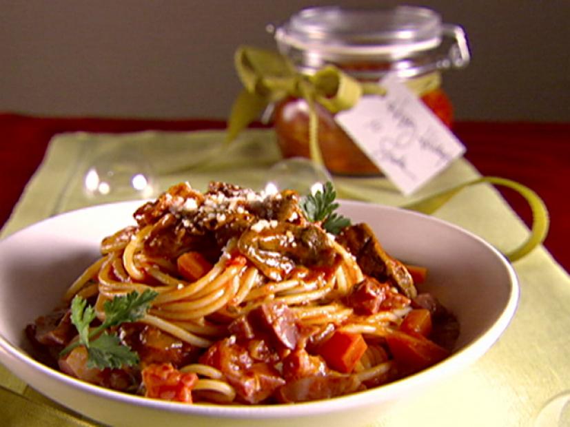 Ragu with Pancetta and Prosciutto Recipes Cooking Channel Recipe Giada De Laurentiis