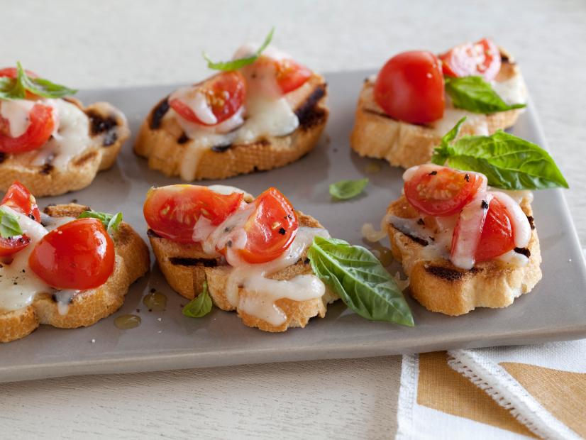 Bruschetta Pizzaiola : Recipes : Cooking Channel Recipe | Debi Mazar ...