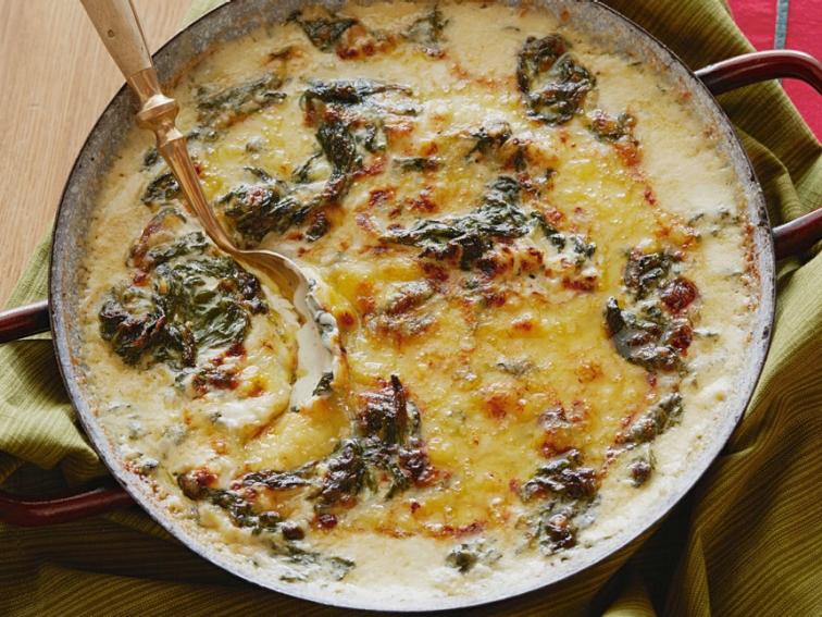 Spinach Gratin Recipes Cooking Channel Recipe Chuck Hughes