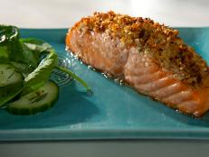 Cooking Channel serves up this Horseradish Salmon recipe  plus many other recipes at CookingChannelTV.com