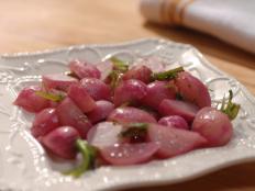 Cooking Channel serves up this Glazed Radishes Chateau du Fey recipe from Laura Calder plus many other recipes at CookingChannelTV.com