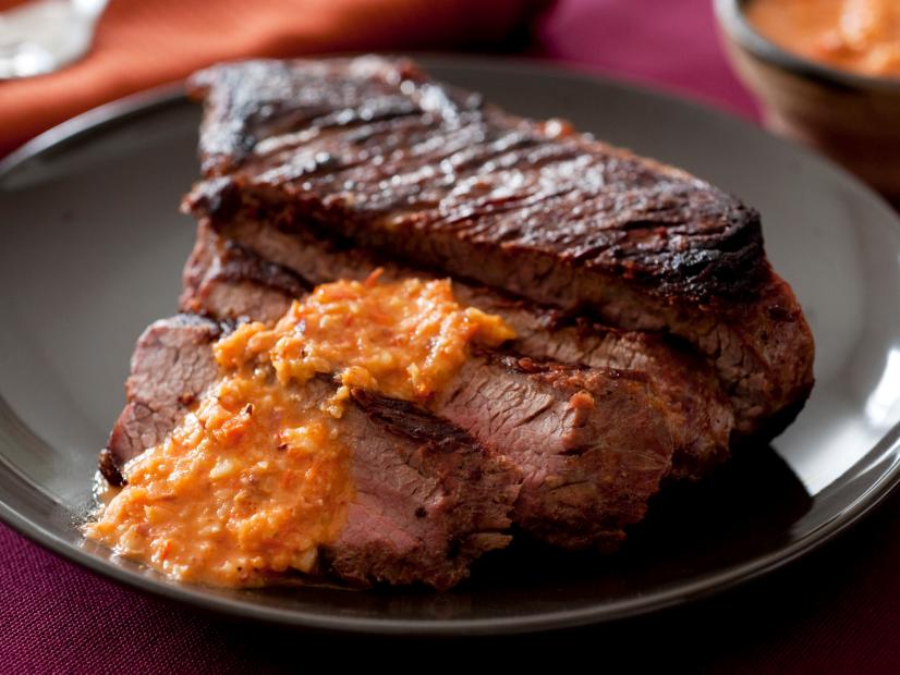 Dec 17, 2009 - DINING - MINIS: MarkBittman's Tri-Tip steak with Romesco sauce
Credit: Evan Sung for The New York Times
