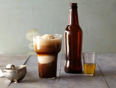 Cooking Channel serves up this Beer Float Your Boat Cocktail recipe from Alie Ward  and Georgia Hardstark plus many other recipes at CookingChannelTV.com