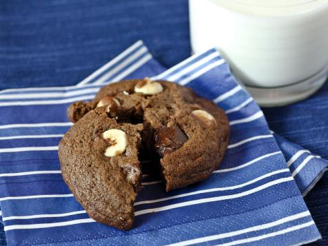 Triple Chocolate Chunk Cookies