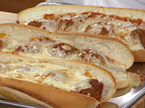 Stuffed Meatball Hoagies