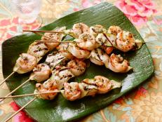 Cooking Channel serves up this Shrimp and Zucchini Skewers recipe from Laura Calder plus many other recipes at CookingChannelTV.com