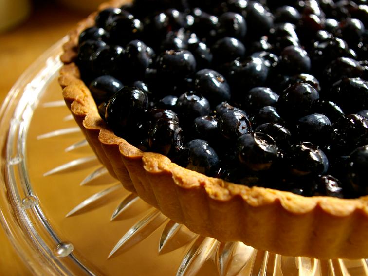 Fresh Blueberry Tart : Recipes : Cooking Channel Recipe | Laura Calder