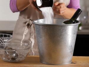 Add Rock Salt to Ice Bucket for Chilling Wine