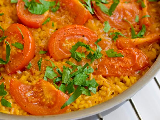 Paella with Tomatoes : Recipes : Cooking Channel Recipe | Cooking Channel