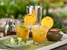 Cooking Channel serves up this Juicy Orange Mojito recipe  plus many other recipes at CookingChannelTV.com