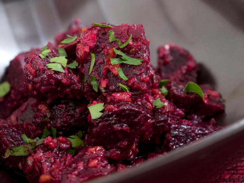 DINING - MINIS: Beets with Walnut Garlic Sauce
Credit: Evan Sung for The New York Times
