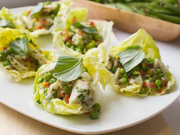 Crab and Pea salad