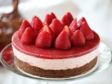 Cooking Channel serves up this No-Bake Strawberry Cheesecake recipe  plus many other recipes at CookingChannelTV.com