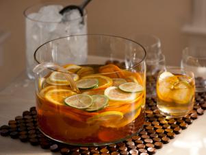 White Sangria is Summer Fresh Cocktail