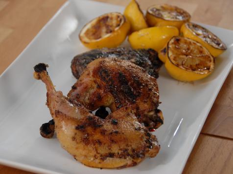 Grilled Chicken Quarters