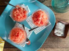 Cooking Channel serves up this Watermelon, Ginger and Lime Granita recipe from Kelsey Nixon plus many other recipes at CookingChannelTV.com