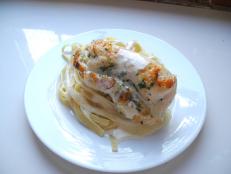 Cooking Channel serves up this Chicken Braciole with Alfredo Sauce recipe  plus many other recipes at CookingChannelTV.com