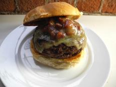 Cooking Channel serves up this The Perfect Bacon-Mushroom Burger recipe  plus many other recipes at CookingChannelTV.com