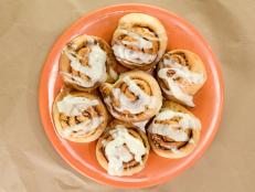 Cooking Channel serves up this Pecan Cinnamon Rolls recipe from Kelsey Nixon plus many other recipes at CookingChannelTV.com