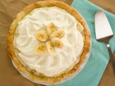 Cooking Channel serves up this Banana Caramel Cream Pie recipe from Kelsey Nixon plus many other recipes at CookingChannelTV.com