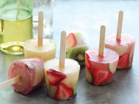 Red and White Sangria Pops