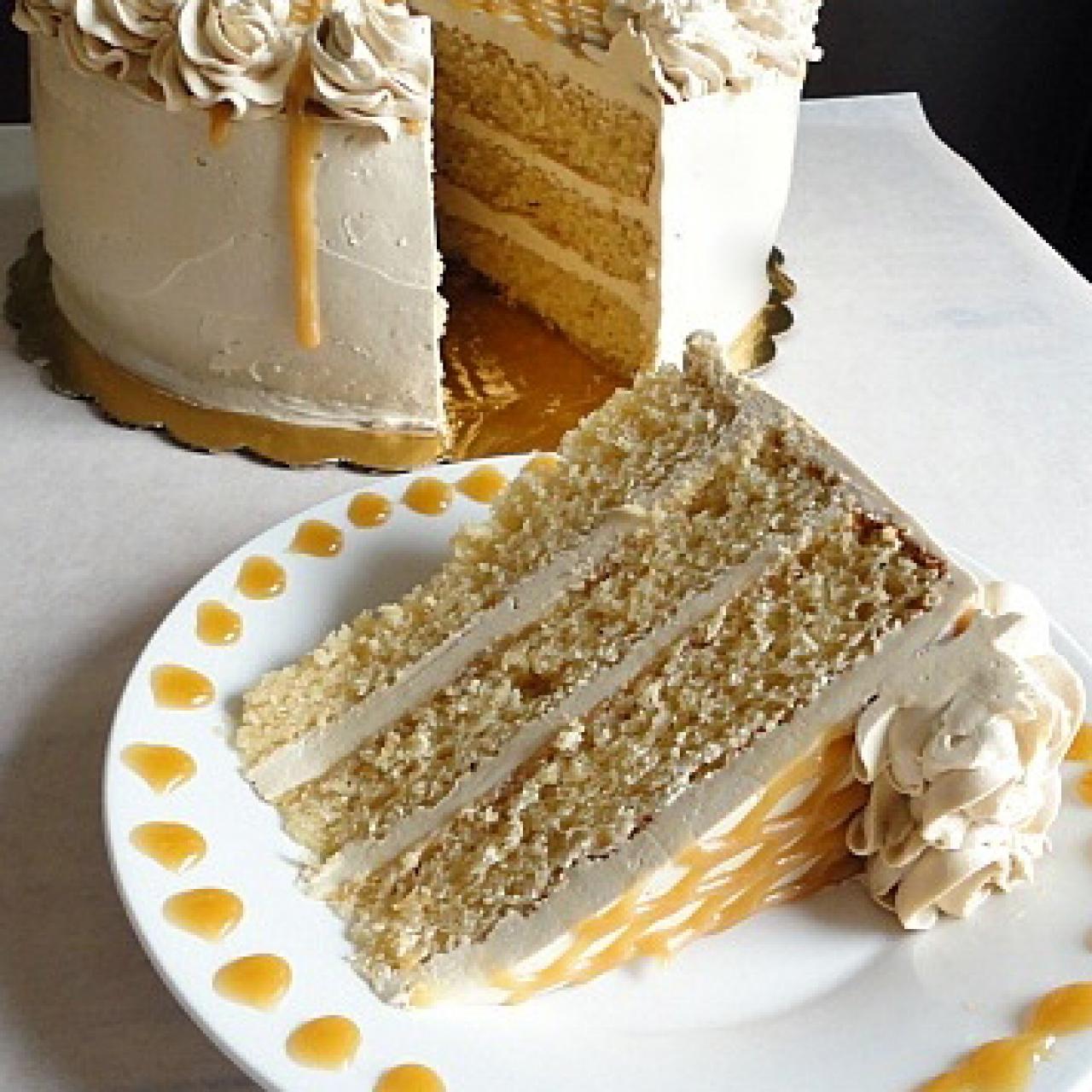 Butterscotch Cake. Square One Homemade Treats