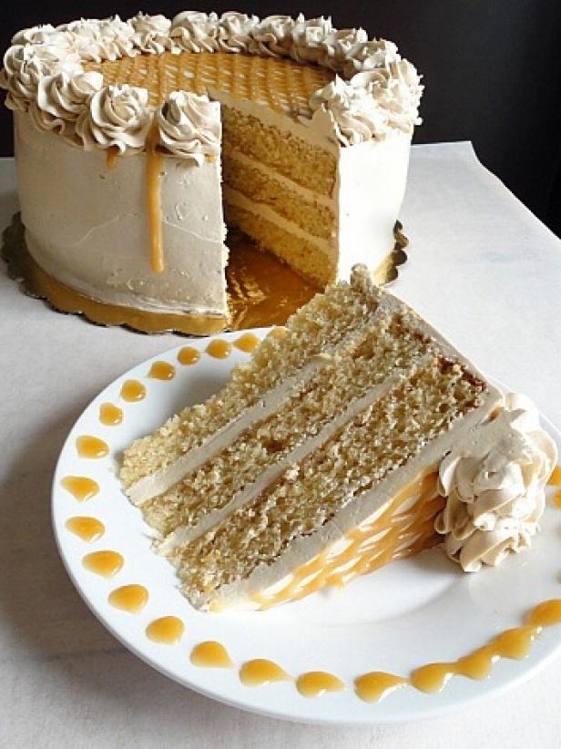 Butterscotch Cake - My Cake School