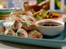 Cooking Channel serves up this Shredded Pork Summer Rolls recipe from Kelsey Nixon plus many other recipes at CookingChannelTV.com