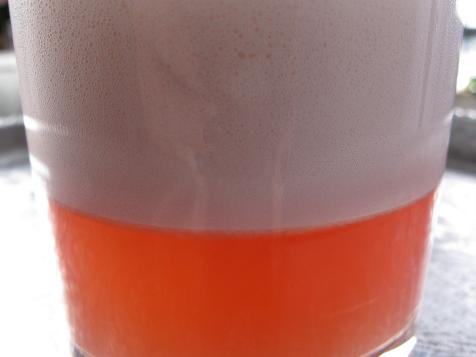 Orange Sherbet in a Glass