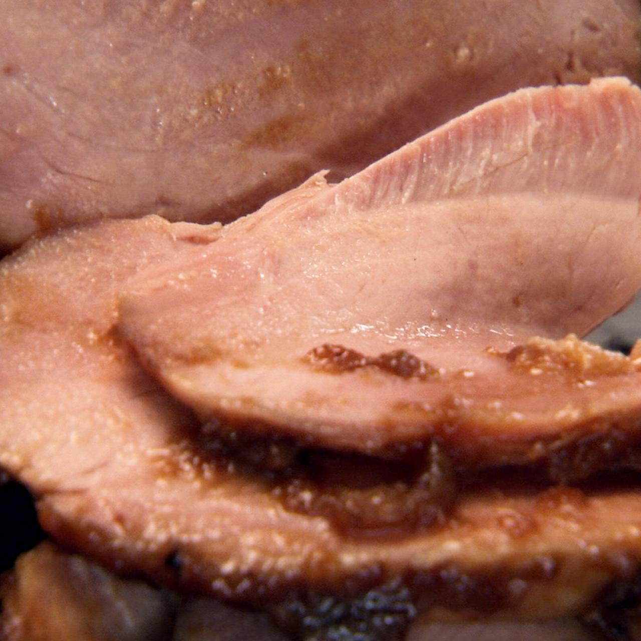 Apple Butter Honey Glazed Ham - I Am Homesteader