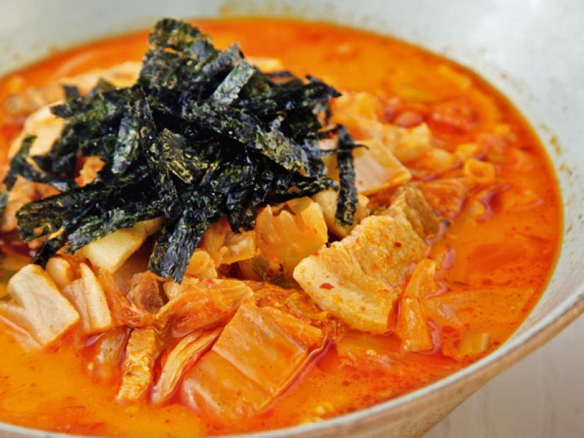 Kimchi Jjigae (Kimchi Stew) : Recipes : Cooking Channel Recipe