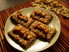 Cooking Channel serves up this Coconut Almond Date Granola Bars recipe  plus many other recipes at CookingChannelTV.com