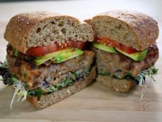 Cooking Channel serves up this Vegetarian Burgers recipe  plus many other recipes at CookingChannelTV.com