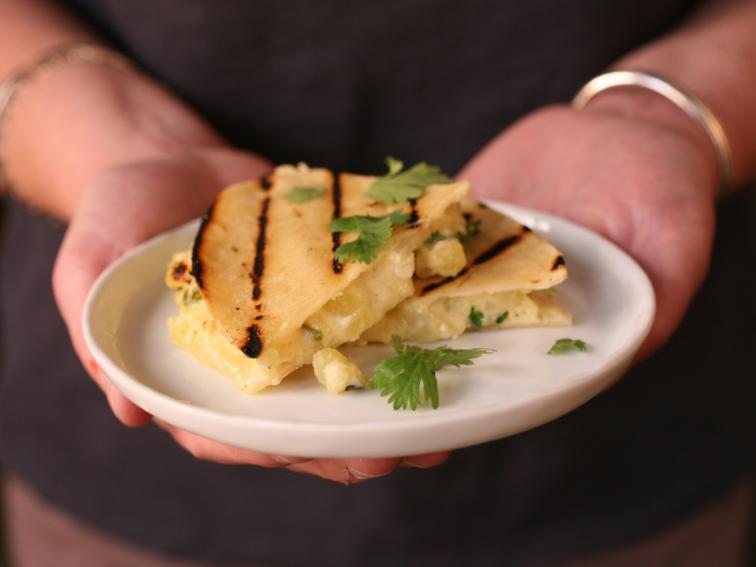 Southwestern Potato Quesadilla Recipes Cooking Channel Recipe Cooking Channel