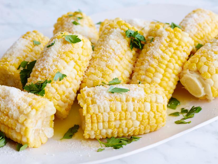 Corn on the Cob with Parmesan Cheese Recipes Cooking Channel Recipe
