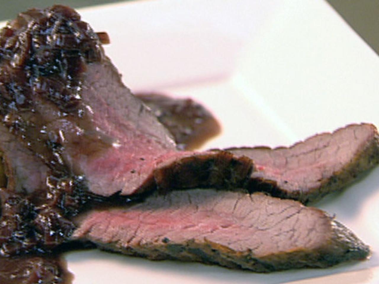 Skirt Steak with Shallot Pan Sauce Recipe