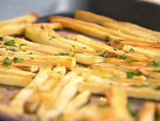 Cooking Channel serves up this Garlic "Fries" recipe from Ellie Krieger plus many other recipes at CookingChannelTV.com