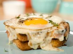Cooking Channel serves up this Croque Madame recipe  plus many other recipes at CookingChannelTV.com