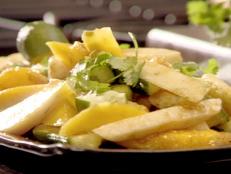 Cooking Channel serves up this Crunchy Jicama and Mango Salad with Chile and Lime recipe from Tyler Florence plus many other recipes at CookingChannelTV.com