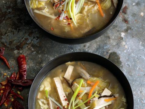 Sumptuous Hot and Sour Vegetable Soup