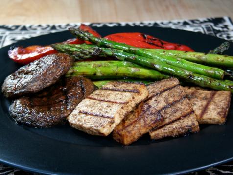 Grilled Vegetables with Tofu